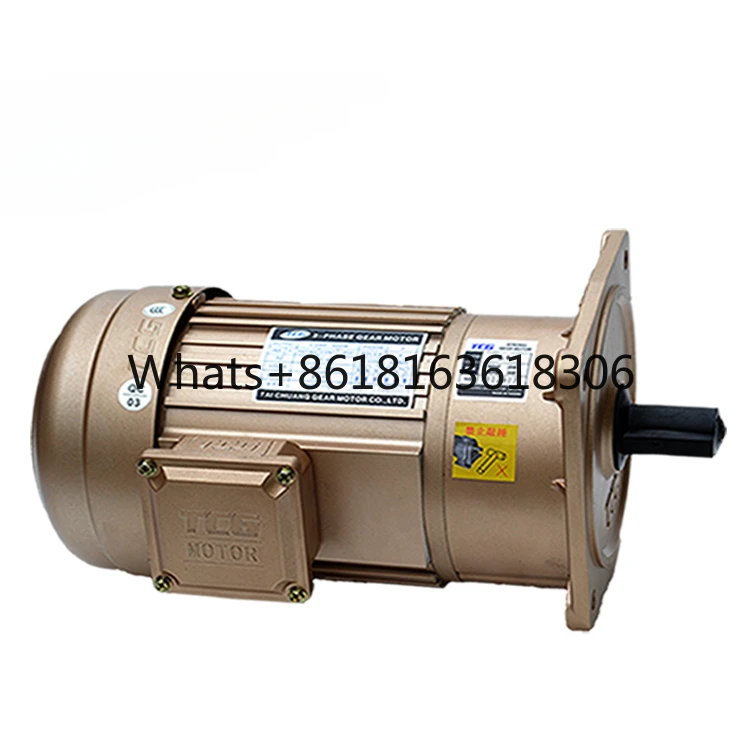 

AC gear motor, vertical mounted, flange mounting