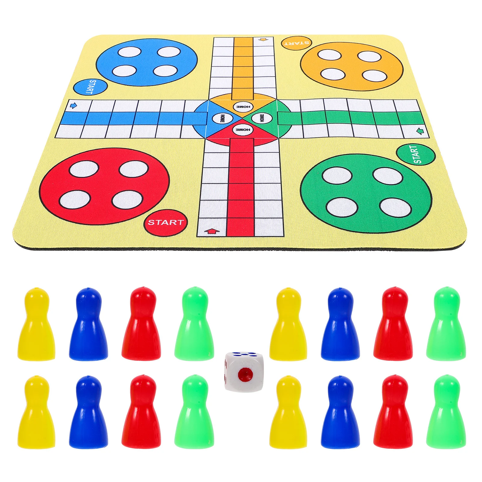 

1Set Flying Chess Small Lightweight Portable Chess Game for Party Travel Board Entertainment Logic Think Board Game