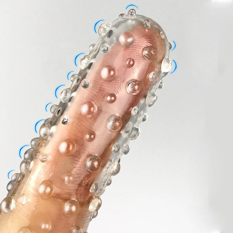 2 pz Riutilizzabili Doppio Dito Manica Preservativi Vaginale G-spot Massaggiatore Clitoride Stimolatore Dito Extender Giocattoli Del Sesso Per Le