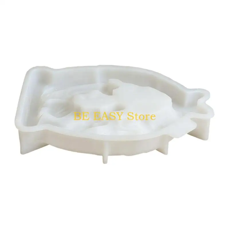 E28F Nativity Scene Silicone Mould Multipurpose Silicone Mold For Handmade Soap Chocolate Baking Tool Resin Art