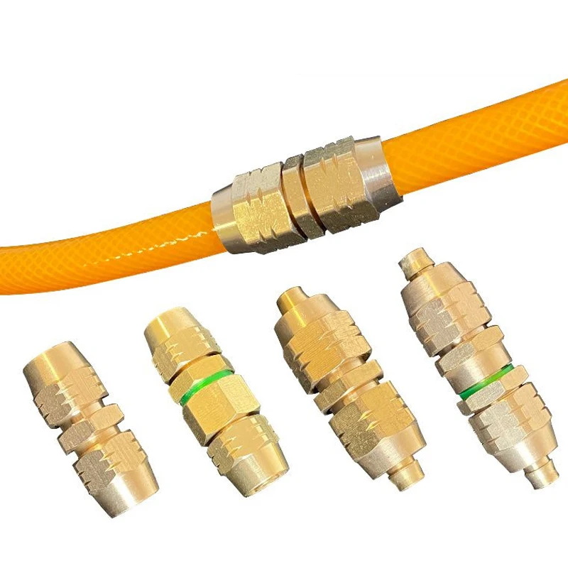 1 PC High-pressure Dosing Hose Pressure-free Connector Quick Coupling Fittings Pesticide Sprayer Medicine Hose Butt Connector