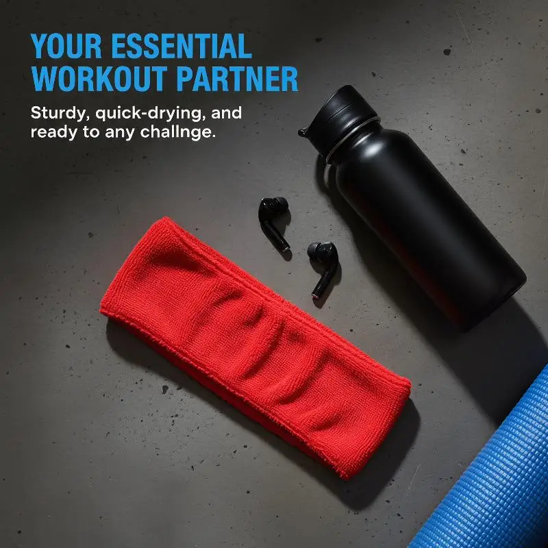 Enhanced Yoga Fitness Sweatband Quick Dry Absorbent Headband for Exercise