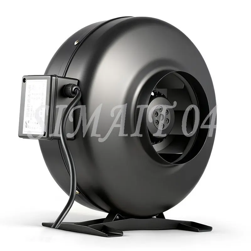 Outer rotor duct turbocharged centrifugal circular coaxial fan Exhaust fan Powerful silent large suction exhaust fan