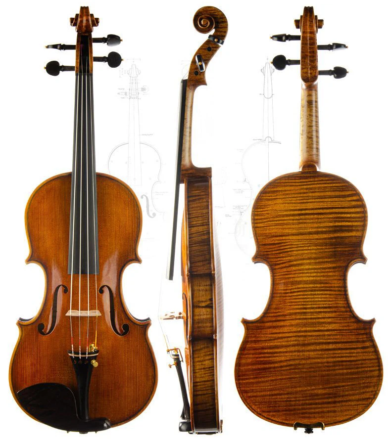 

Christina Violin V11 4/4 Imported European timber Professional examination performance Violin Violino Musical Instruments