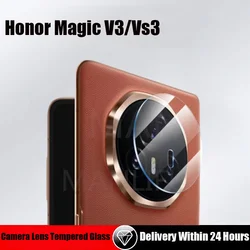 3-1Pcs 9H Claer Camera Cover Lens Tempered Glass For Honor Magic V3 Camera Screen Lens Protector For Honor Magic Vs3