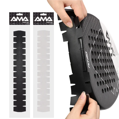 Protector de marco de Padel, Protector de raqueta de Padel (1/2/6 paquetes) Accesorios para Padel, Protector de raqueta, Fácil de reemplazar-Dimensiones 360 x 55 mm