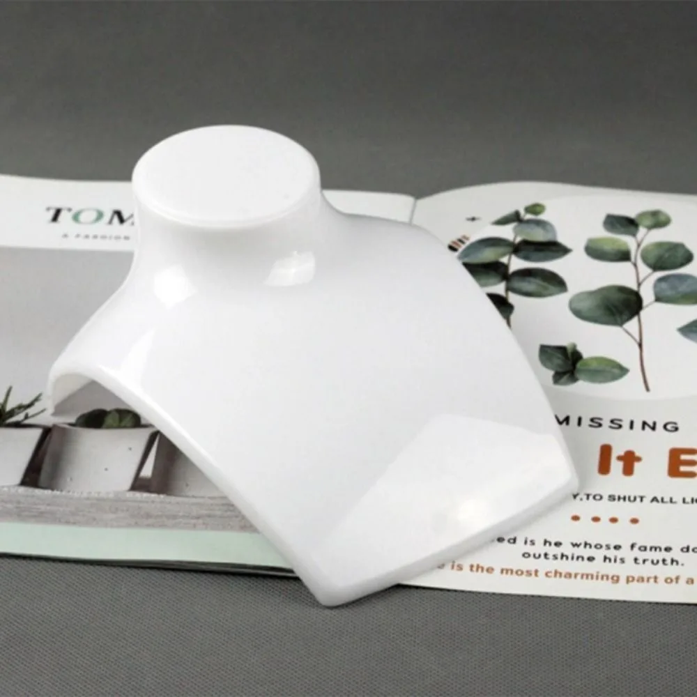 

Модное акриловое ожерелье, подставка для бюста, элегантный держатель для цепочки длительного использования, практичный органайзер для дисплея ожерелья, домашний розничный магазин