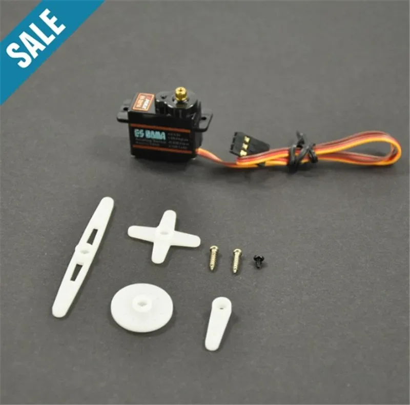 1pc Originale Emax ES08MA II Mini Metal Gear Servo Analogico 12g/ 1.8kg Aggiornamento ad Alta Velocità ES08MA