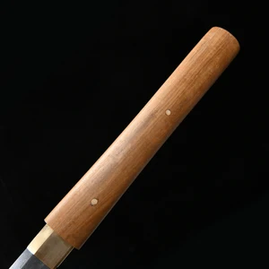 Traditionelle chinesische Schwerter, Shirasaya, gefalteter Stahl, Aprikosenklinge, Bereites Training, echte handgefertigte, volle Tang, rosa Holzscheide, Catana 8 Hauptverkaufsholzschwert -Training - №6