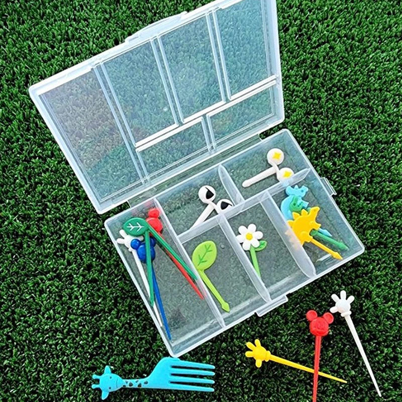 6 Slots Empty Container for Fruit Pick Storage Box for Fruit Pick Box for Fruit Pick Packaging Gift Earring Ring Box For Jewelr