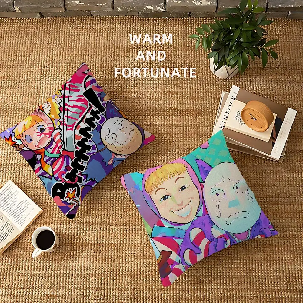 Anime Popee The Performer Cushion Cover Inches Farmhouse Decor Home Throw Pillow Covers for Couch Decorations