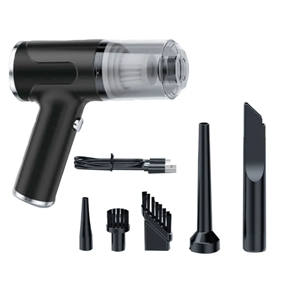 

Ручной пылесос с несколькими аксессуарами. Подходит для повышения достижения места. Эффективное чистящее средство.