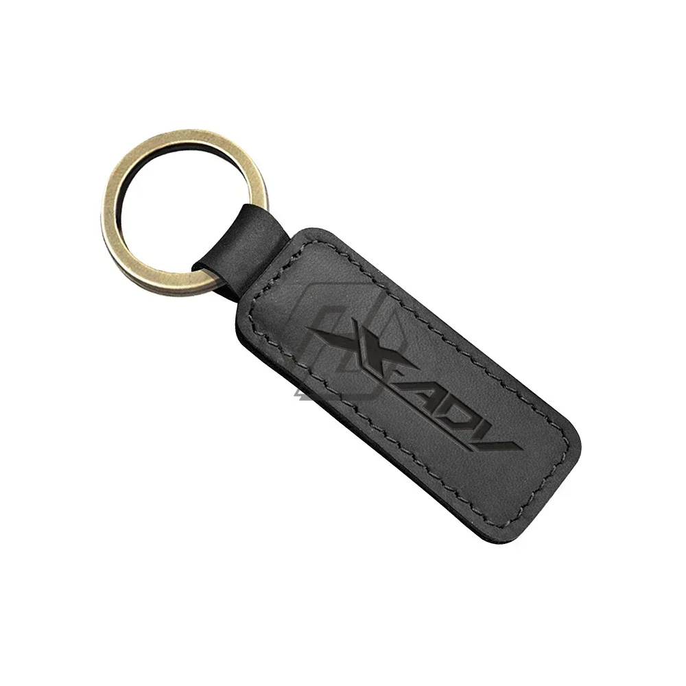 For Honda X-ADV XADV 150 250 300 750 Motorcycle Keychain Cowhide Retro Key Ring