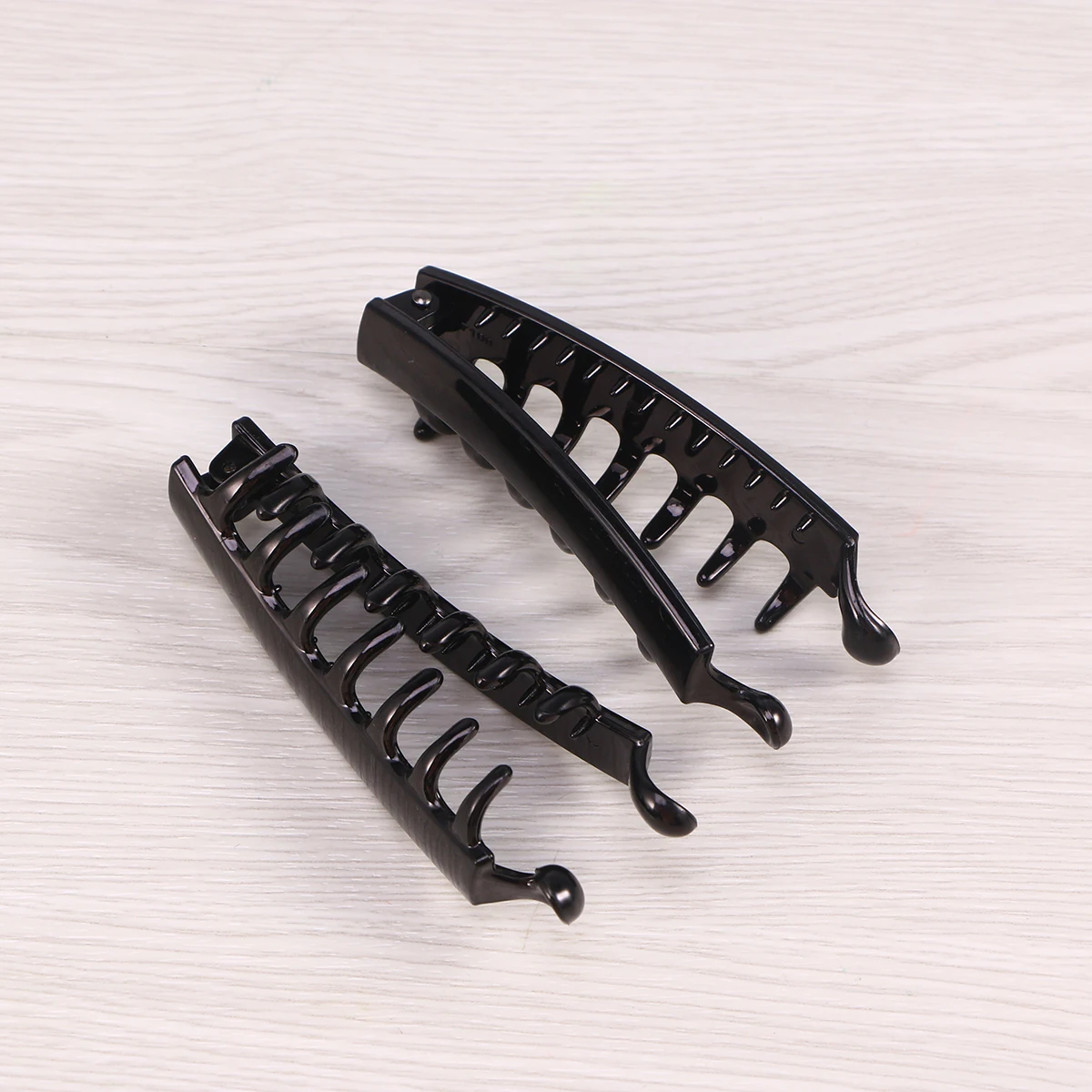 

6 Pcs Banana Clips for Hairpin Large Earth Tones Ponytail Holder Claw Fine Long