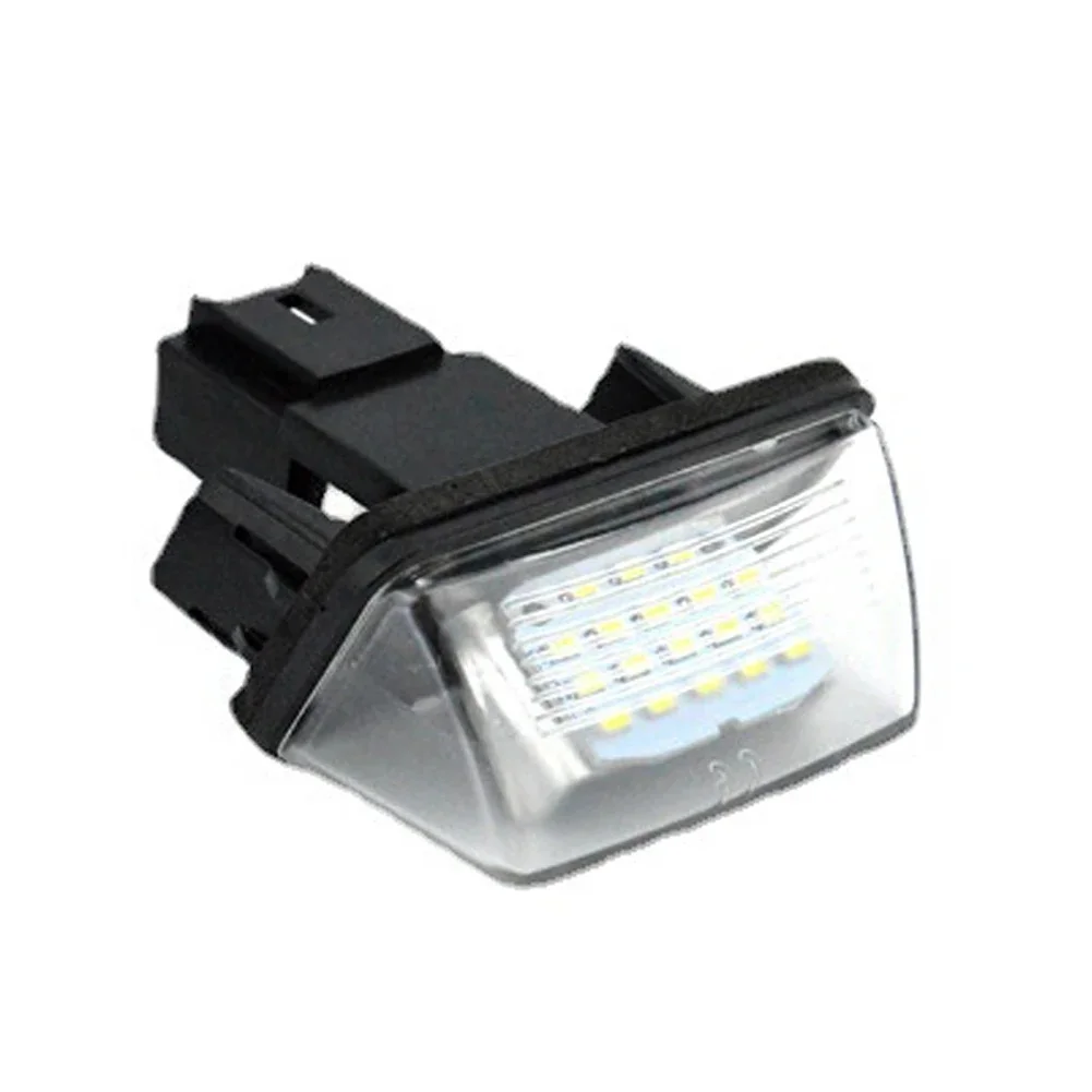 1/2Pcs Car LED License Number Plate Light Citroen C3 C4 C5 Berlingo Saxo Xsara Picasso For Peugeot 206 207 306 307 308 5008 image 6