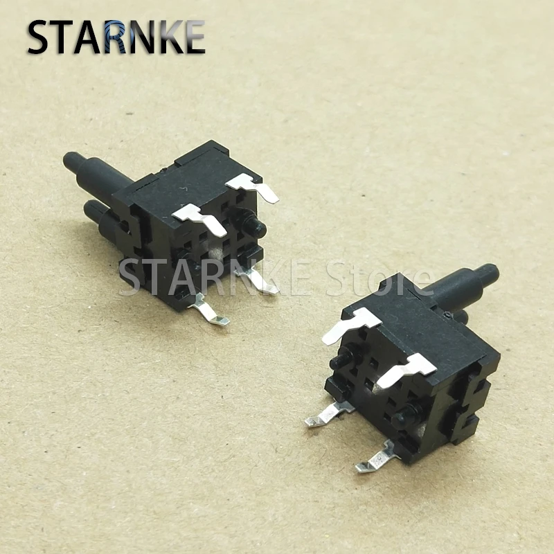 5PCS JDS2200 Double Position Detection Switch Vertical 4Pins Light Touch Reset Switch With Positioning Post 9*10.5