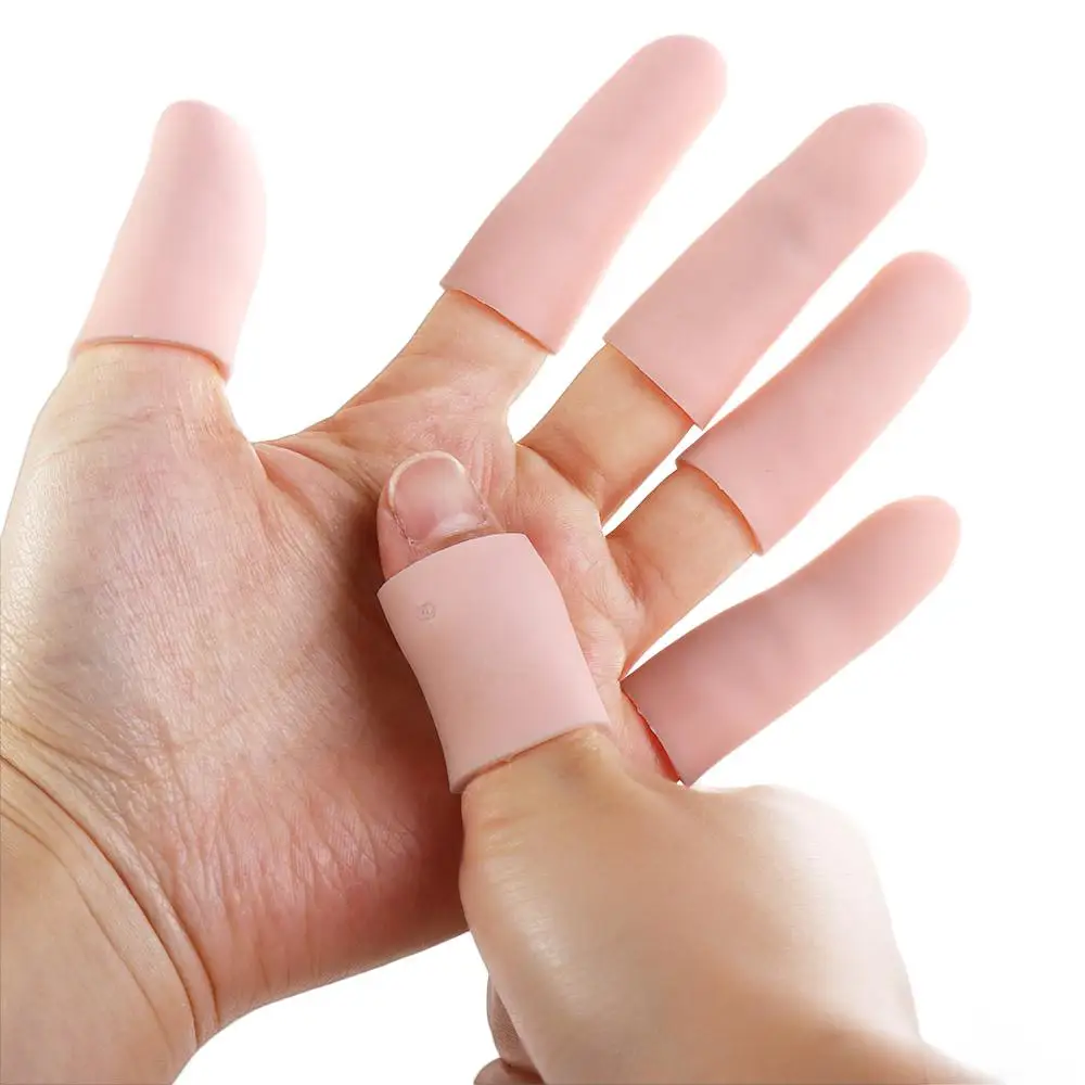 Strumento per la rimozione del callo in silicone per proteggere la pelle screpolata correttore per alluce valgo separatore per dita protezione per le dita separatore per dita in silicone