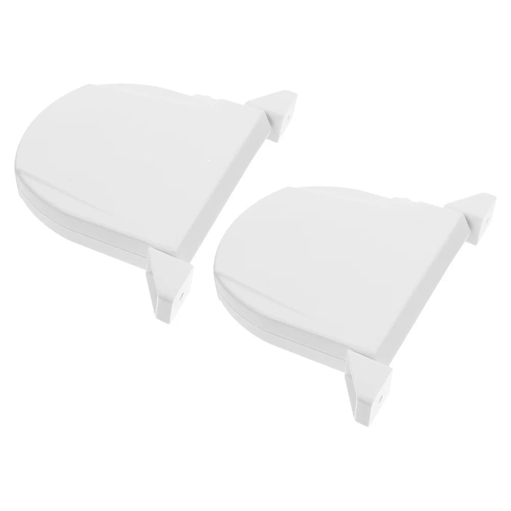 2 قطعة صندوق تخزين لفاف الحبل الأعمى الأسطوانة عالية القوة نافذة بلاستيكية حامل سلسلة أعمى منظم للمكتب المنزلي #4