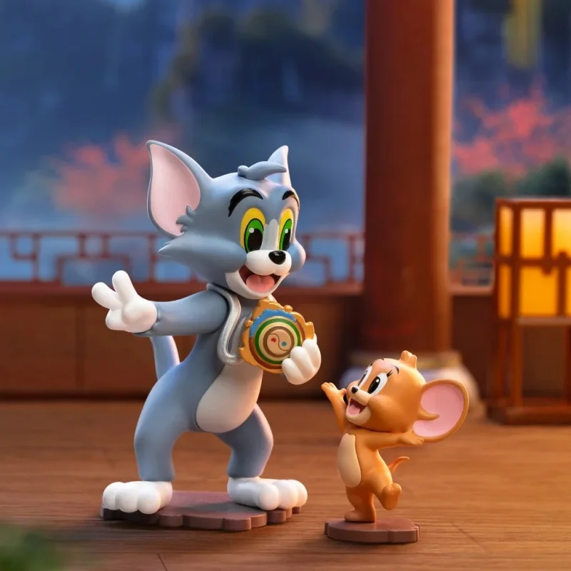 

Original Ppmt Tom & Jerry Forbidden Compass Series Mystery Box Jerry Keyring Pendant Tom & Jerry Blind Box Custom Girlgift Toys