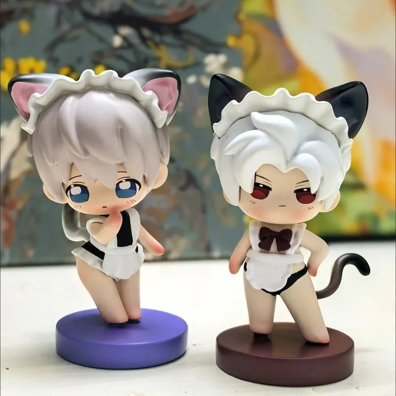 Hot Echte Hohe Qualität Liebe Und Deepspace Anime Q Version Qi Yu Shen Xinghui Qin Che Figur Tabletop Ornament Trendy Spielen Geschenk