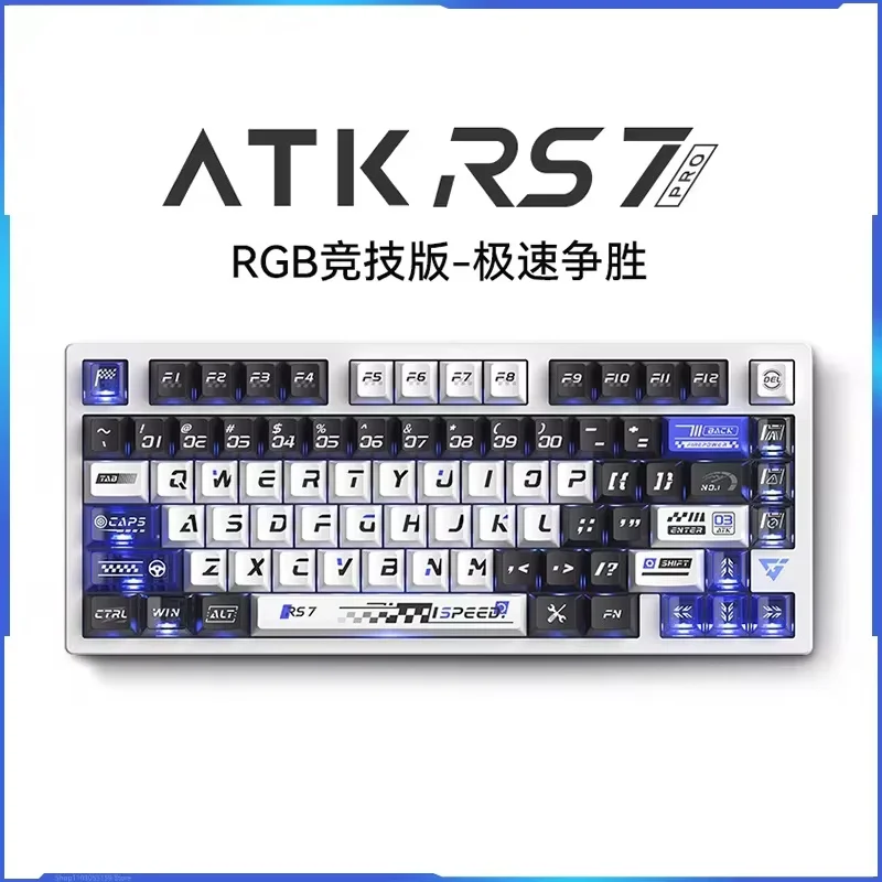 

Vgn Atk Rs7 Pro Magnetic Axis Mechanical Keyboard 75% Aluminum Alloy Wired Keyboard Hot swappable Custom Gasket Gaming Keyboard