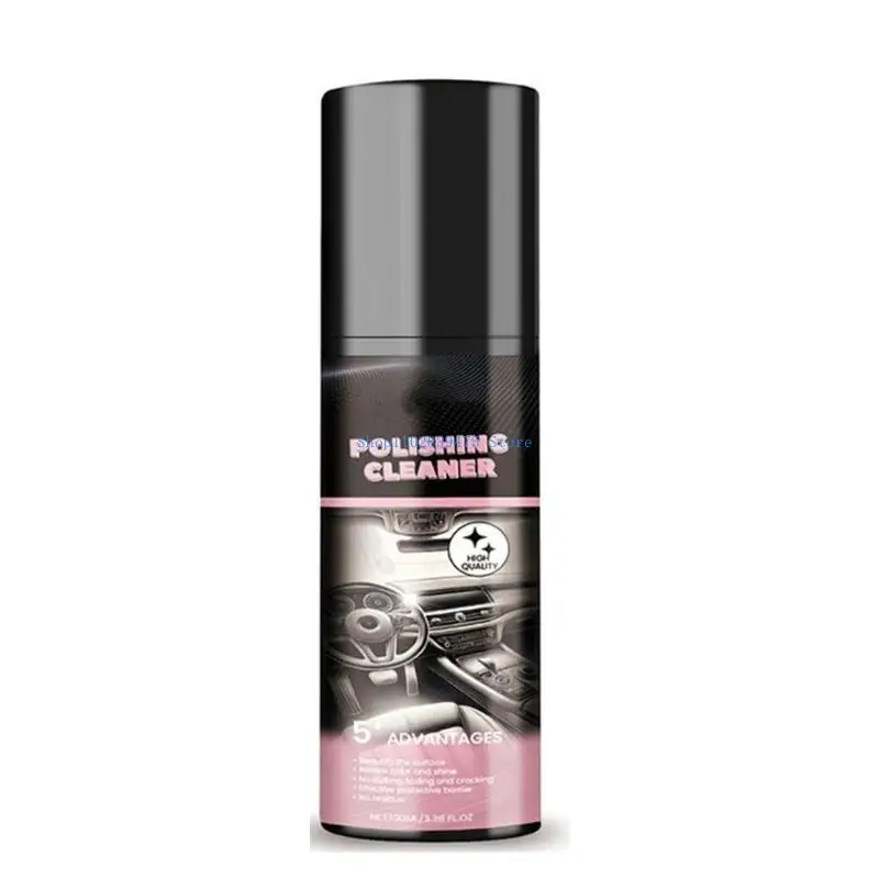 33WB يقوم بترقيات بخاخات تفاصيل السيارة الداخلية، تركيبة التجفيف السريع، تنظف الظروف وتلمع الأسطح المطاطية والجلدية للسيارة