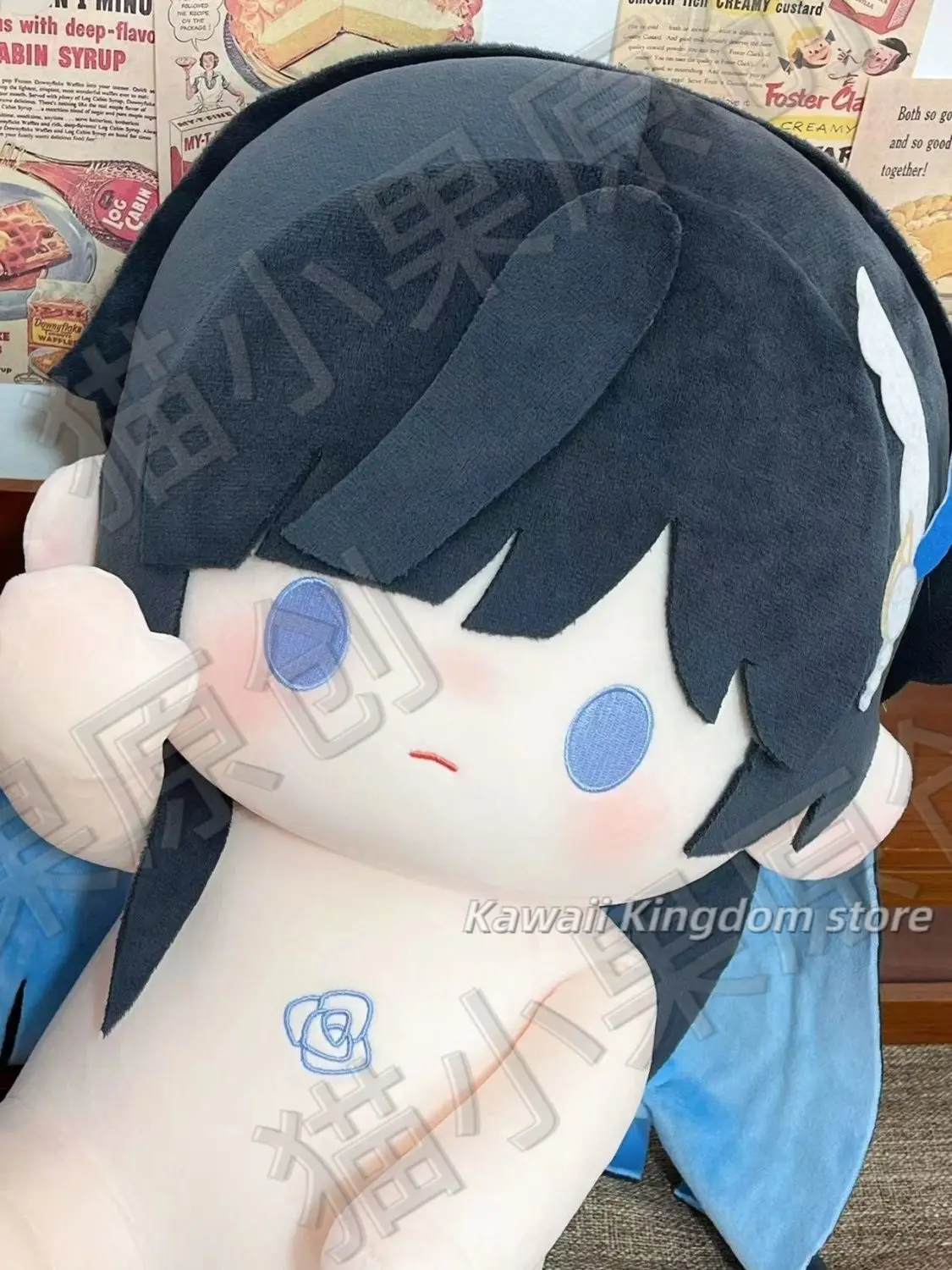 رمادي الغراب: معاقبة سيلينا أنيمي فتاة جميلة تأثيري القطن محشوة الجسم فستان الملابس القطن هدية عيد الميلاد 40 سنتيمتر