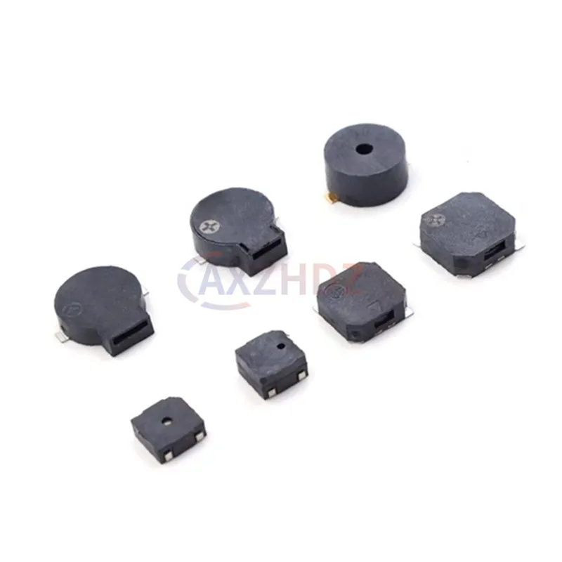 10 peças mini campainha smd 8530 7525 5020 9032 9650 1230 passivo 9650 campainhas magnéticas ativas alto-falante 3v/5v