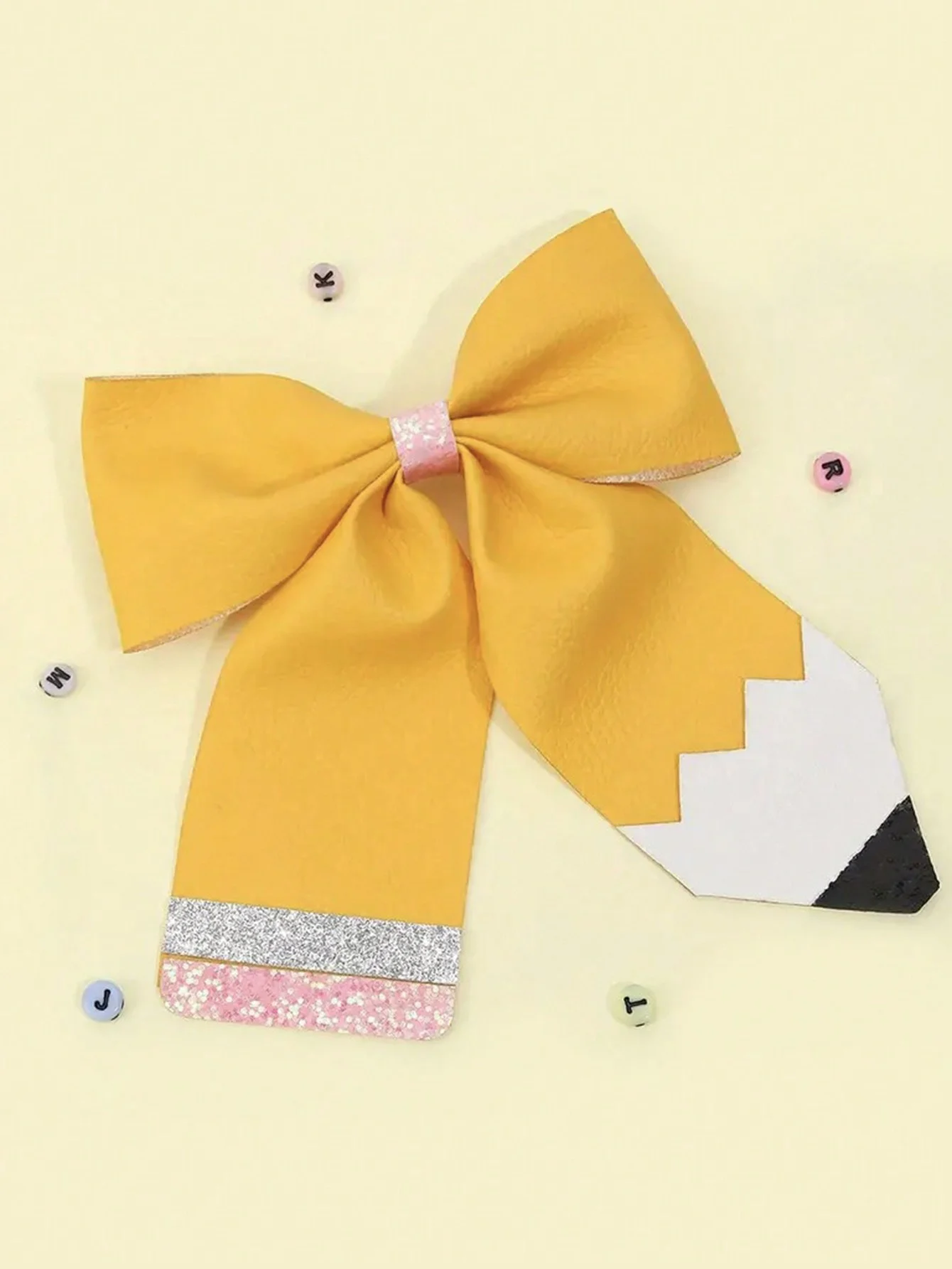 1pc Pencil Shaped Hair Bow Clip For Baby Girls hair clips big bow hair clips