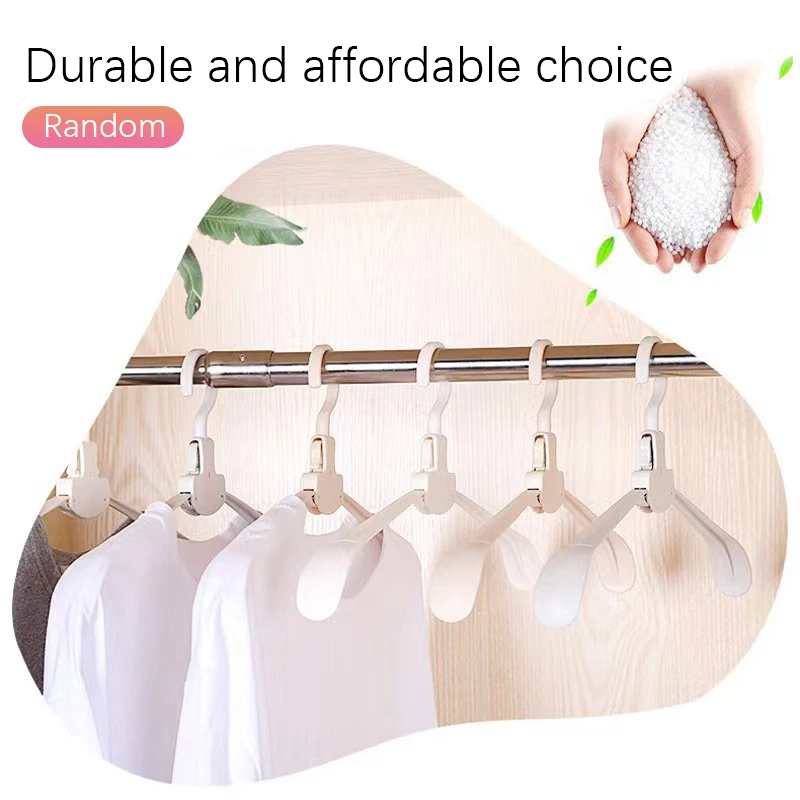 Mini Hangers For Clothes Travel Folding Telescopic Portable Clothes Drying Rack Save Wardrobe Space Organizer For Clothes