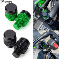 For Kawasaki Z900/RS Z650 Z750 Z400 Z500 Z800 Z1000/SX Z250 Z300 Motorcycle M10x1.25 Mirror Hole Plugs Screws Bolts Accessories