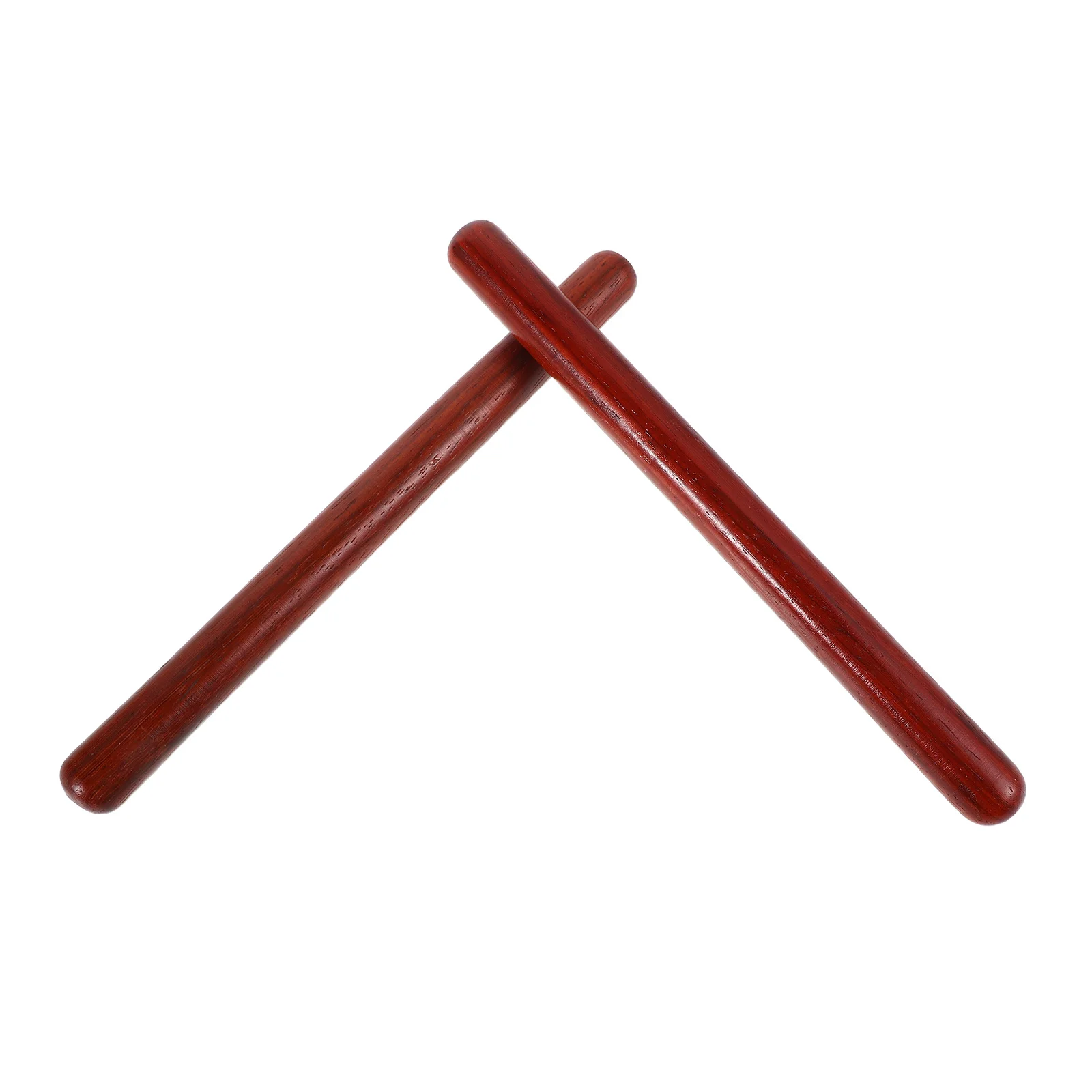 

1Pair Hardwood Classical Music Sticks Red Wood Rhythm Percussion Instrument for Early Childhood Education