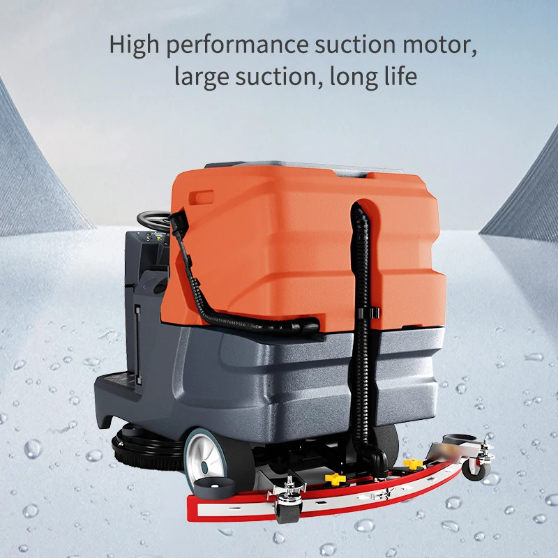 آلة تنظيف الأرضيات محرك معدات التنظيف المهنية آلة تنظيف قوة كبيرة آلات التنظيف الصناعية للسيارات
