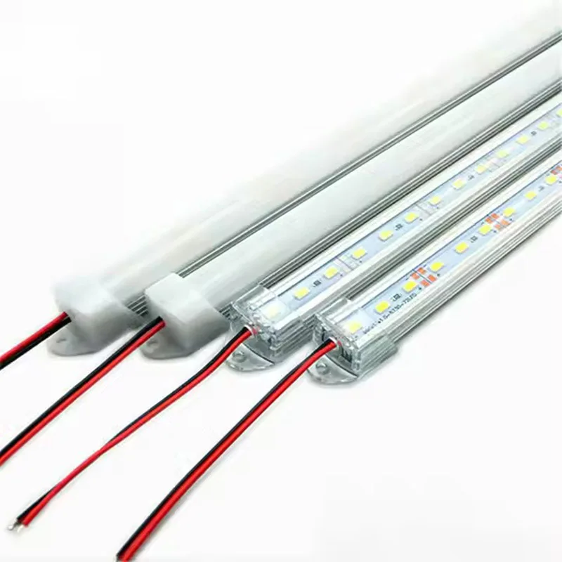 

1pc 12v 24v Led Hard Strip Led Rigid Bar Led Tube 10cm 14cm 18cm 22cm 27cm 5w 7w 3000k 4000k 6000k Red Green Blue Cabinet Shop