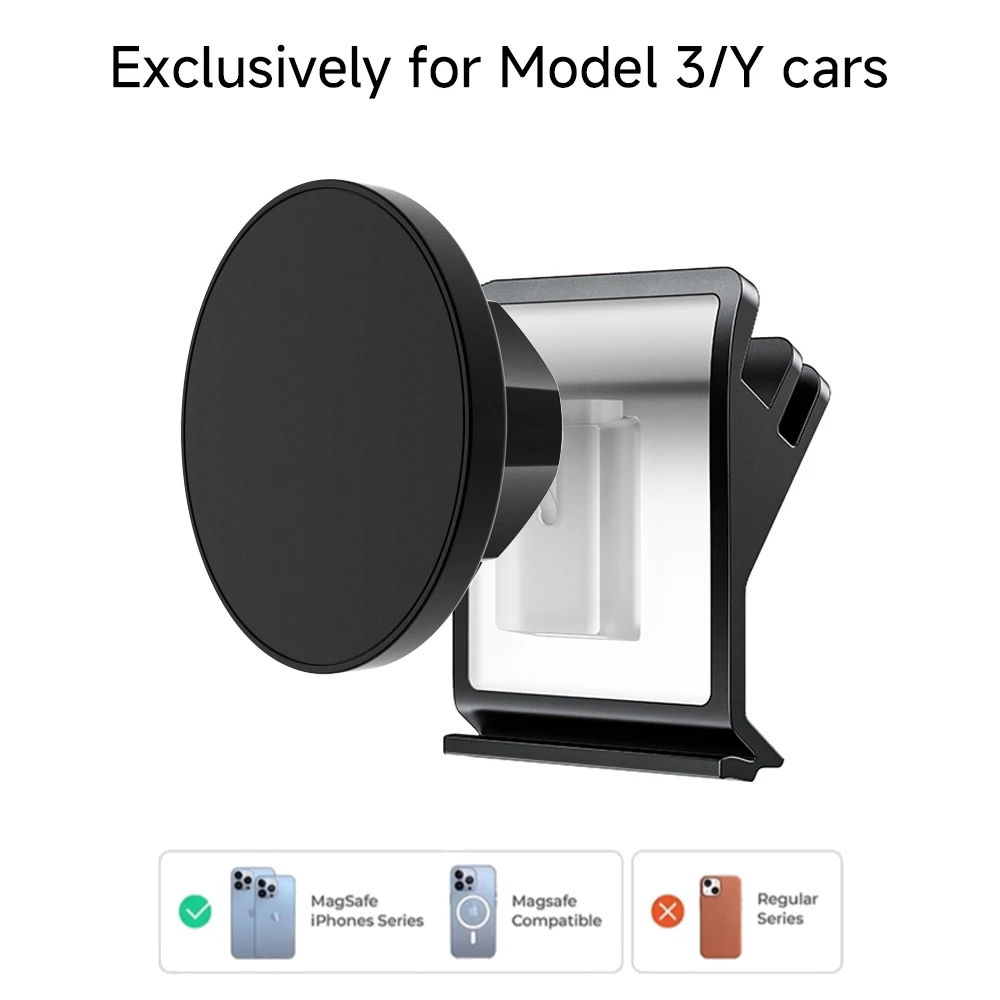 Magnetic Car Phone Holder Stand Mobile Smartphone Air Vent Gravity Car Mount GPS Support in Car Bracket For Model 3 Y Specific