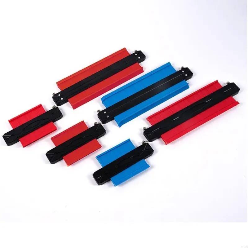 Ferramenta medidor contorno K3NB com trava metal 5 polegadas 12 polegadas para forma irregular