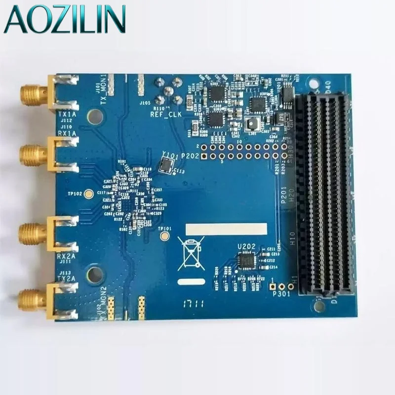 AOZILIN AD‑FMCOMMS3‑EBZ SDR FMC Daughter Card AD9361 RF Transceiver, MIMO Module for Open‑WiFi RF Development Experiment