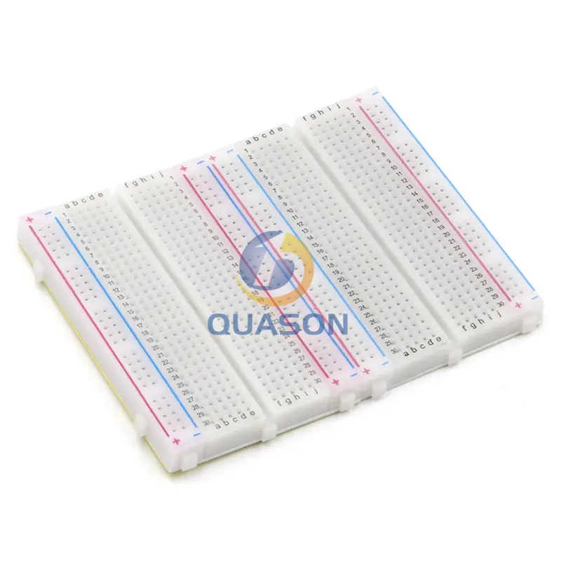 1pcs Quality mini bread board / breadboard 8.5CM x 5.5CM 400 holes