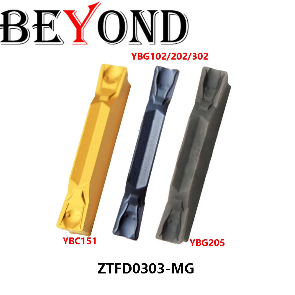 

Original ZTFD0303-MG YBC151 YBC251 YBG102 YBG202 YBG302 YBG205 Cutter Turning Tools CNC Machine Carbide Inserts Lathe BEYOND