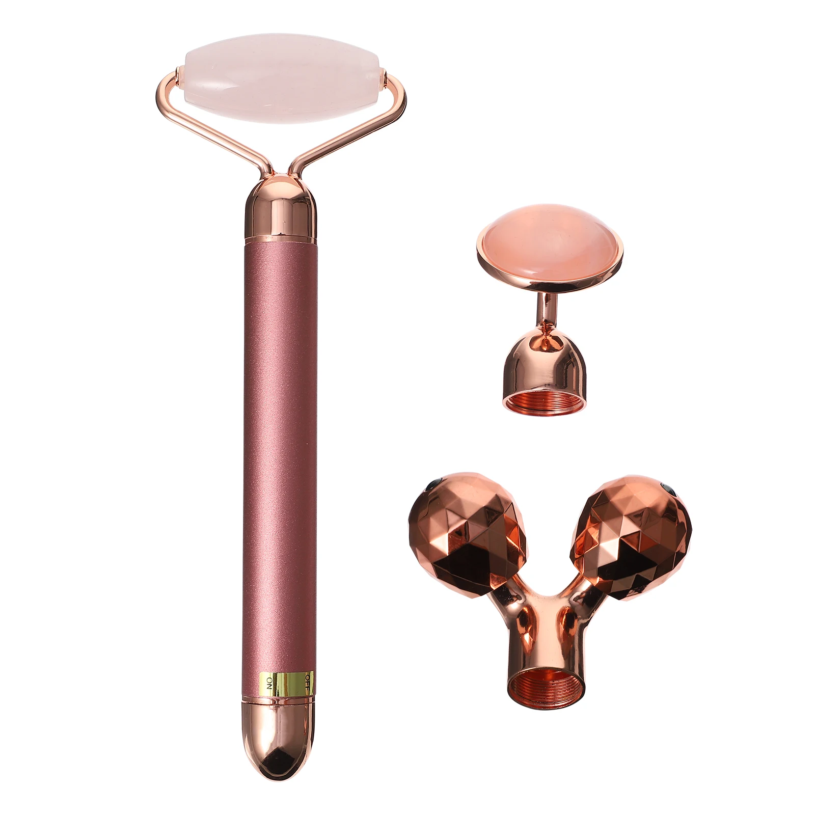 

1 Set Jade Face Roller 3-In-1 Facial Massager Anti-Aging Skin Smoothing Tool For Fine Lines Wrinkles Dark Circles Women Beauty