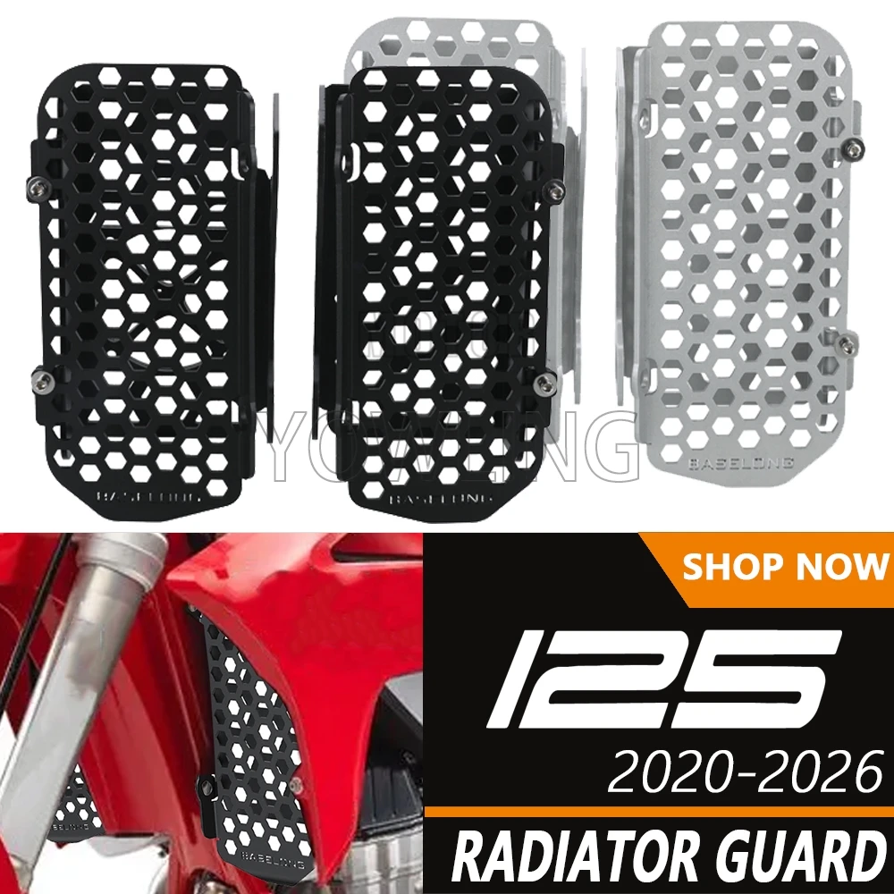 

Motorcycle Radiator Grille Guard Cover Protection For Husqvarna TE TC TX FE FX FC 125 250 300 350 450 501 2019-2024 2025 2026