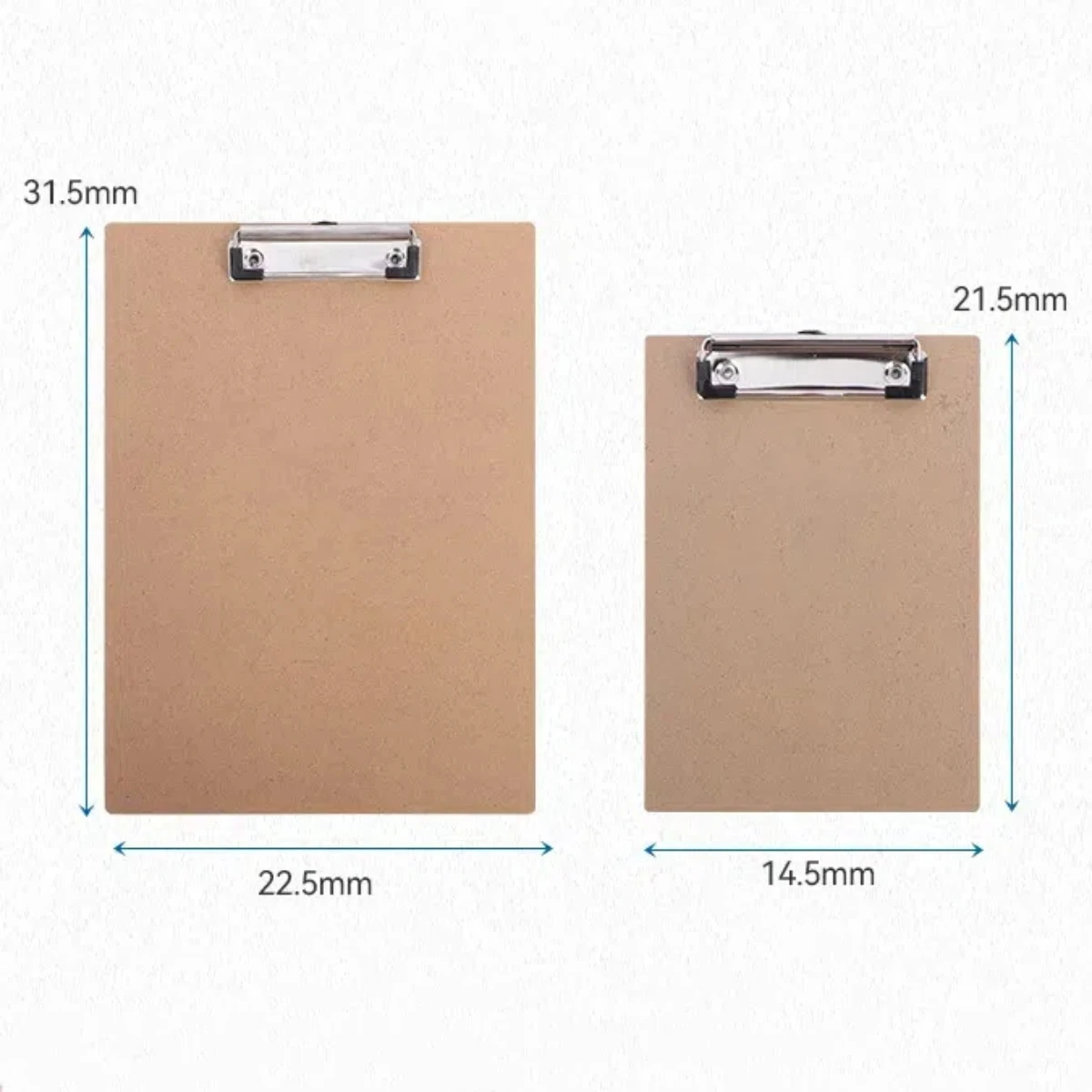 1 pçs a4/a5 prancheta de escrita de madeira pasta de arquivo de papel esboçar registro de reunião portátil pasta placas papelaria material de escritório