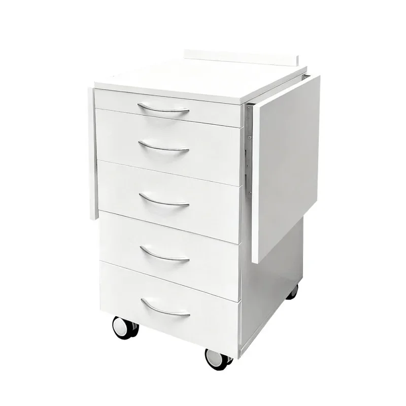 Dental mobile side cabinet clinic hospital beauty salon special oral medical trolley workbench four-hand tool cabinet