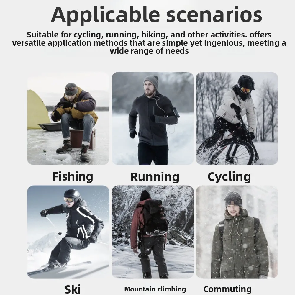 

Зимние шапки для бега из флиса, однотонная теплая шапка для бега, зимняя спортивная шапка, впитывающая пот, дышащая уличная теплая шапка