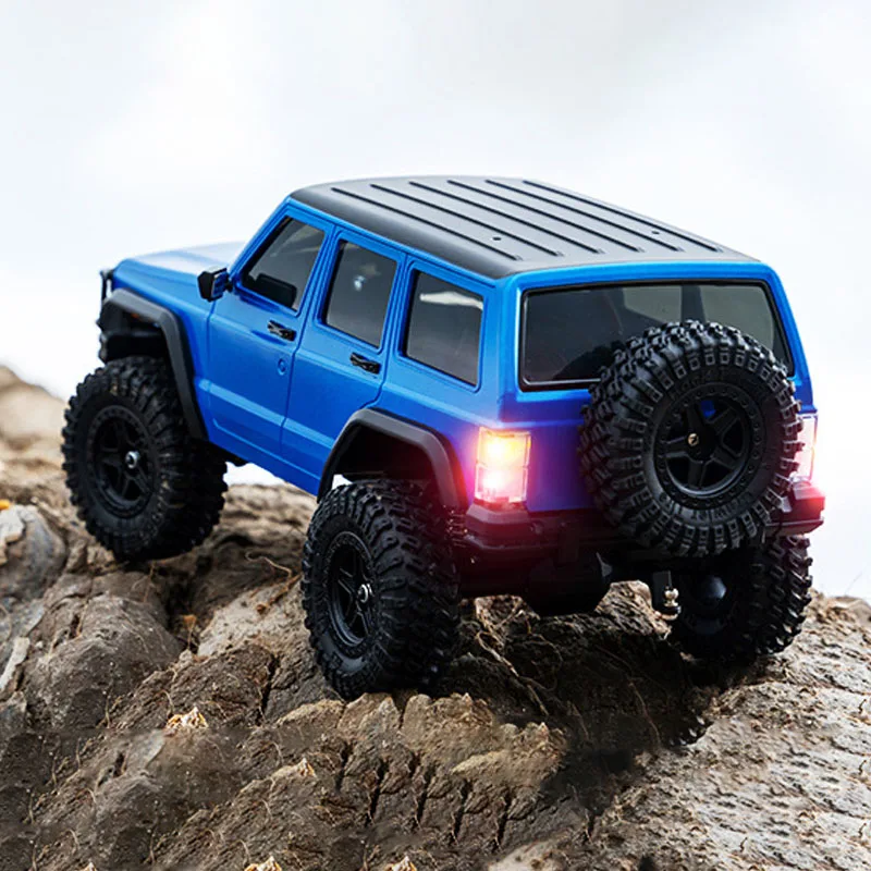 2.4g totalmente proporcional controle remoto tração nas quatro rodas poderosa suspensão de simulação multi terreno veículo de escalada off-road