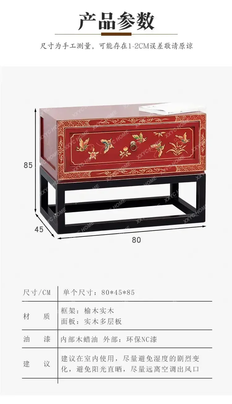 AA hand-painted customizable modern simple entrance cabinet