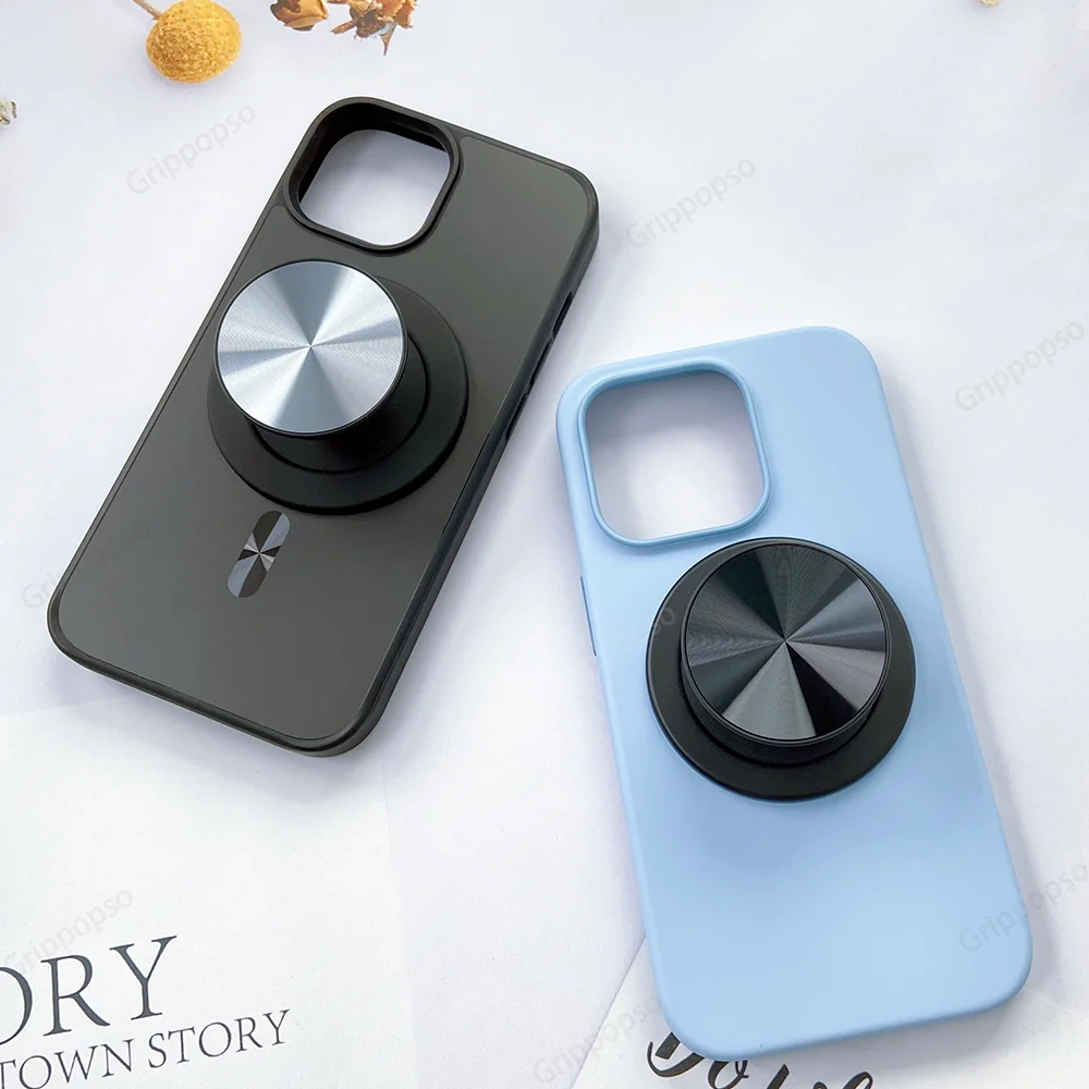 Grippopso Magnetischer, zusammenklappbarer Handy-Griff für Samsung, Halter, Sockel, Tasche für iPhone 52, magnetisch, sicher, Ring, Finger, erweiterbar – Detail 15