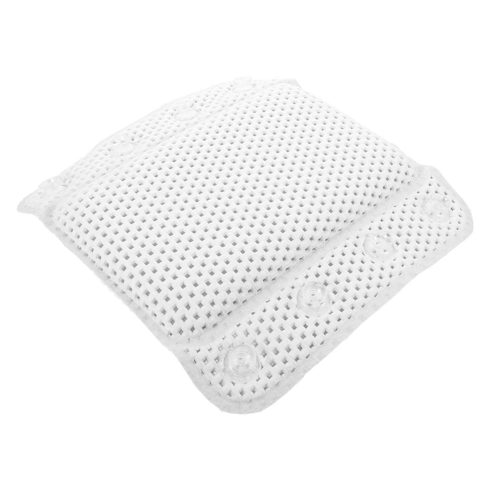 

Ergonomic Bathtub Pillow Headrest Soft Sponge Bath Cushion Non Slip Suction Cups for Neck Back Support Relaxing Spa Experience