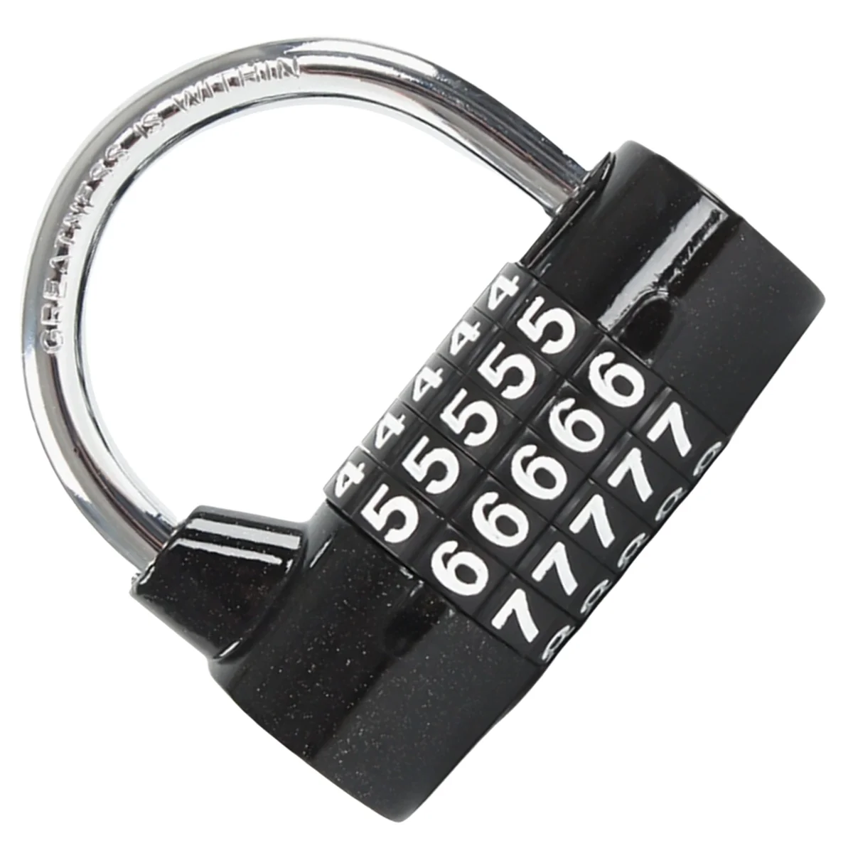 A002 5 Digit Number Combination Travel Password Lock Combination Padlock Zinc Alloy Coded Lock Security Safely Code
