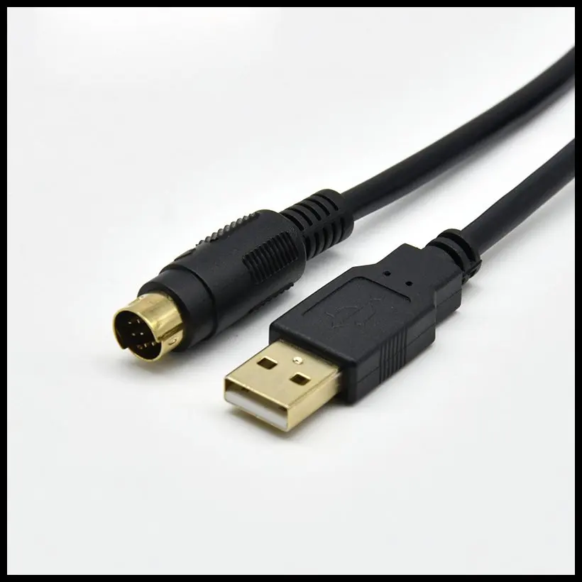 CNC Suitable Panasonic PLC Programming Cable FP0 FP2 FP-X FP-G Series Download Cable USB-AFC8513